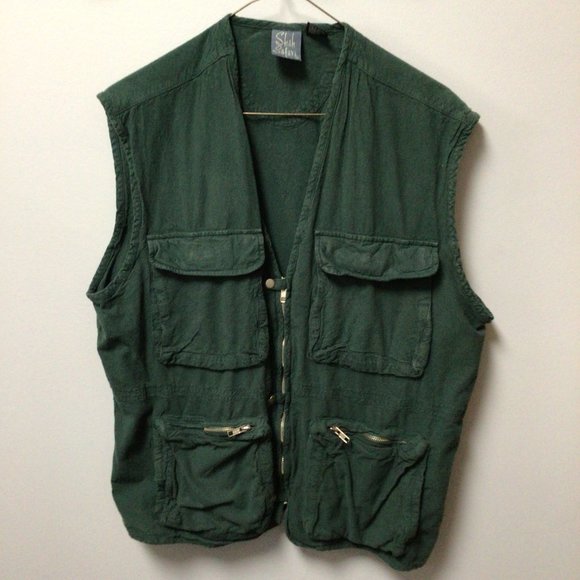 Shah Safari Other - Shah Safari - Green Men's utility vest